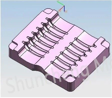 Car Door Handle Gas Injection Mould