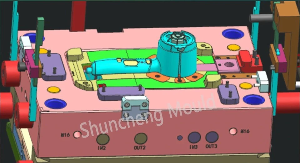 Hair Dryer Housing Injection Mould