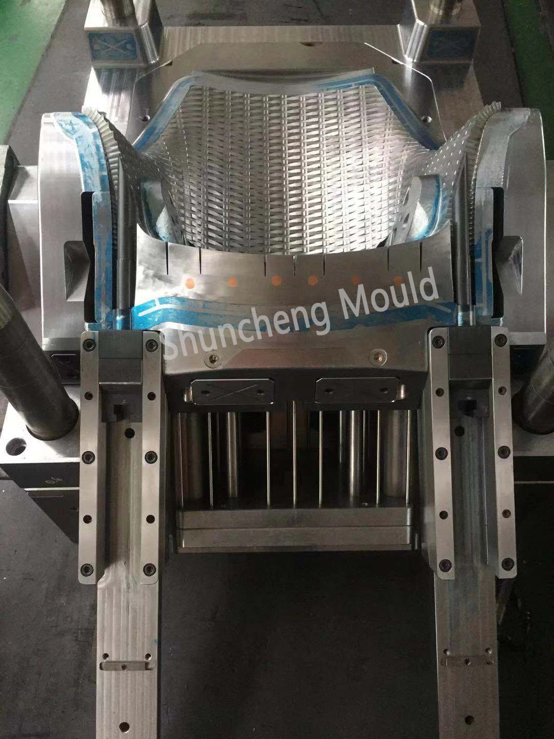 Half rattan chair mould 3
