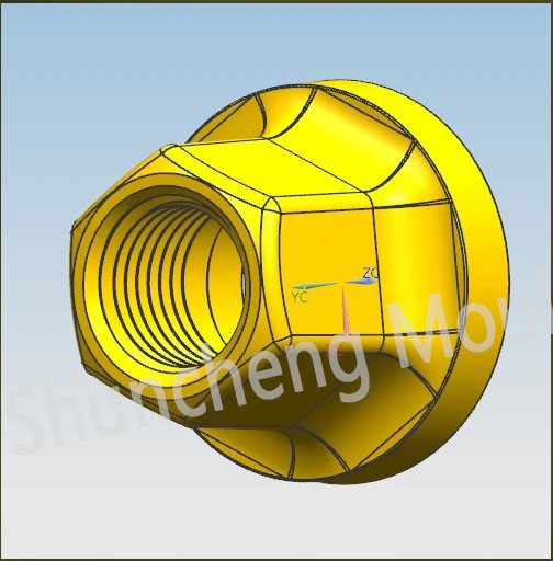 Internal And External Threaded Plastic Injection Mold