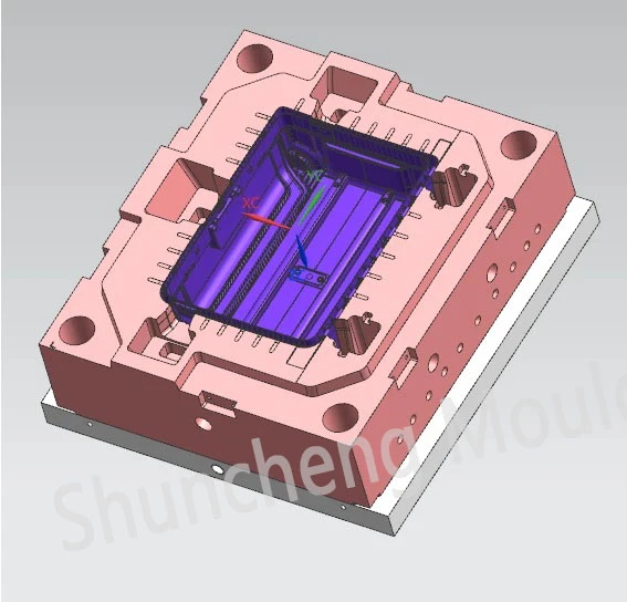 Luggage Shell Plastic Injection Mould Luggage Shell Plastic Injection Mould