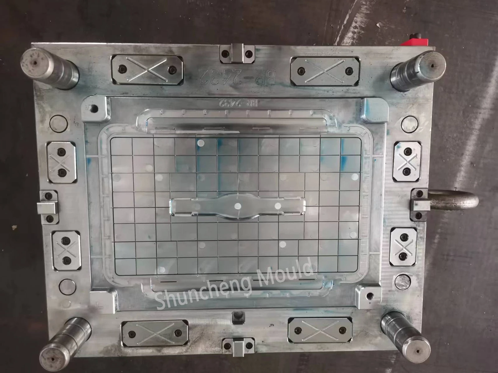 40-grid 30ml single handle box cover mold 1