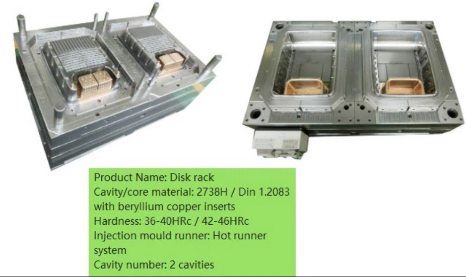 Plastic Disk Rack Mould Plastic Disk Rack Mould