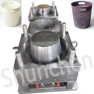 Plastic Dustbin Trash Can Mould Waste Bucket Injection Mould Plastic Dustbin Trash Can Mould Waste Bucket Injection Mould
