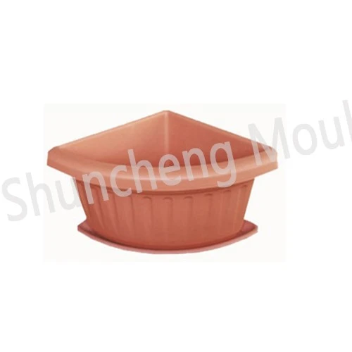 Plastic Flower Pot Injection Mold Plastic Flower Pot Injection Mold