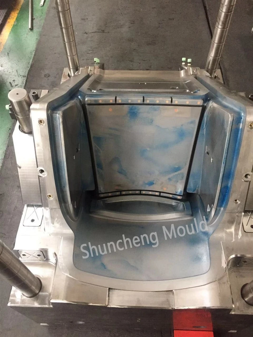 Plastic Gas Assisted Chair Mould Plastic Gas Assisted Chair Mould