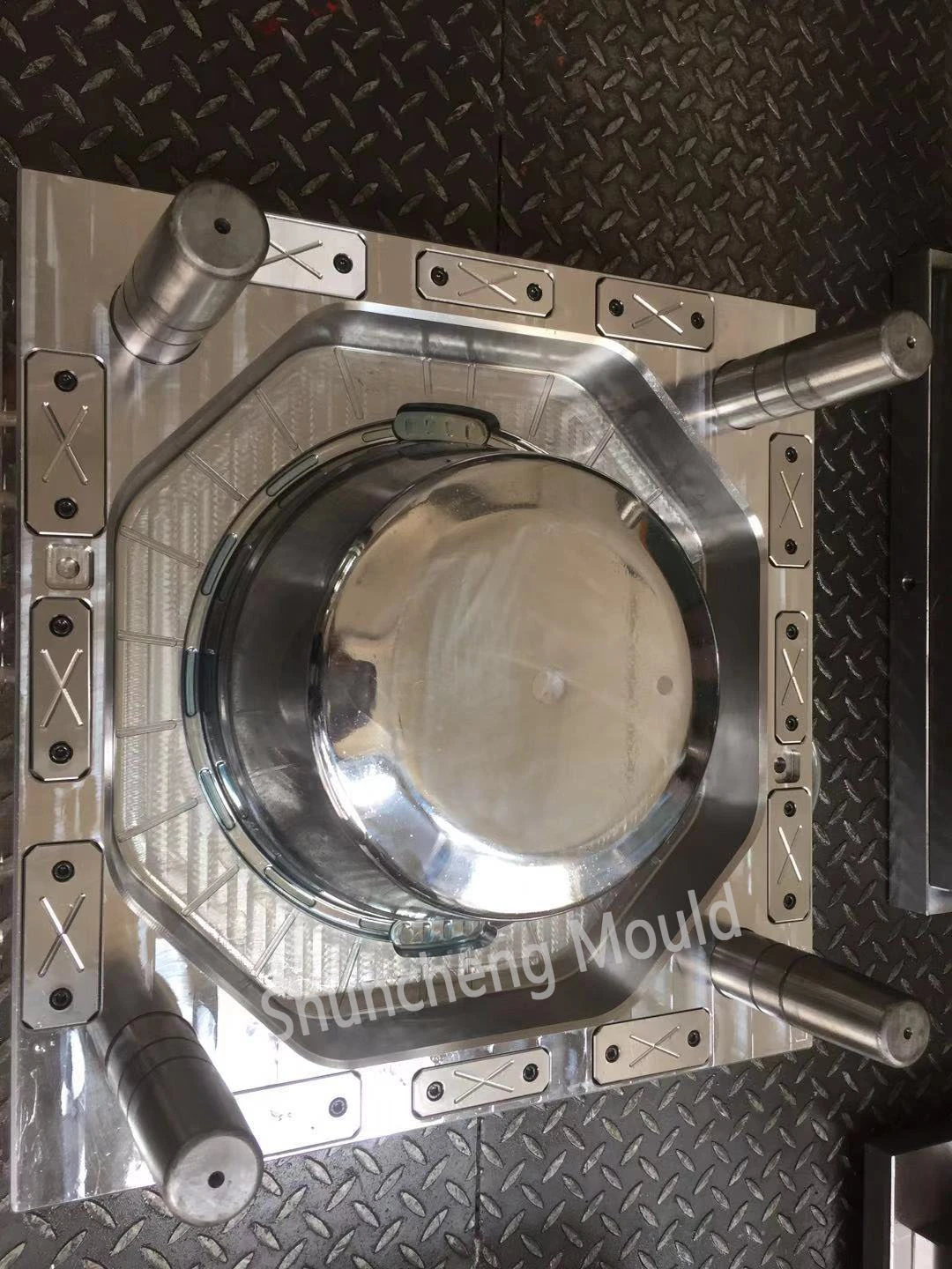 Plastic washbasin mould 2