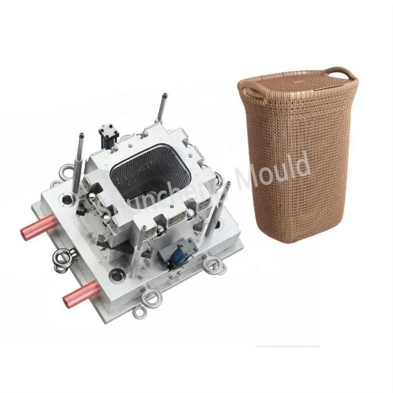 Rattan Laundry Basket Injection Mould 2 Rattan Laundry Basket Injection Mould 2