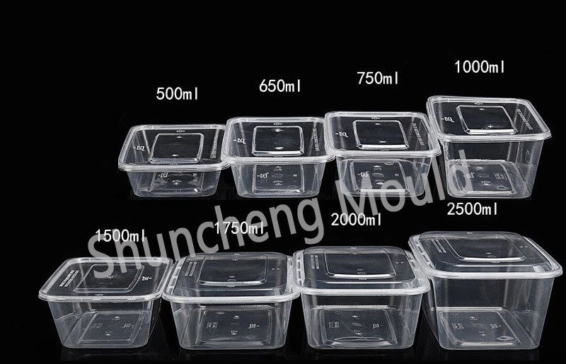 Thin Wall Food Container Injection Plastic Mold 4