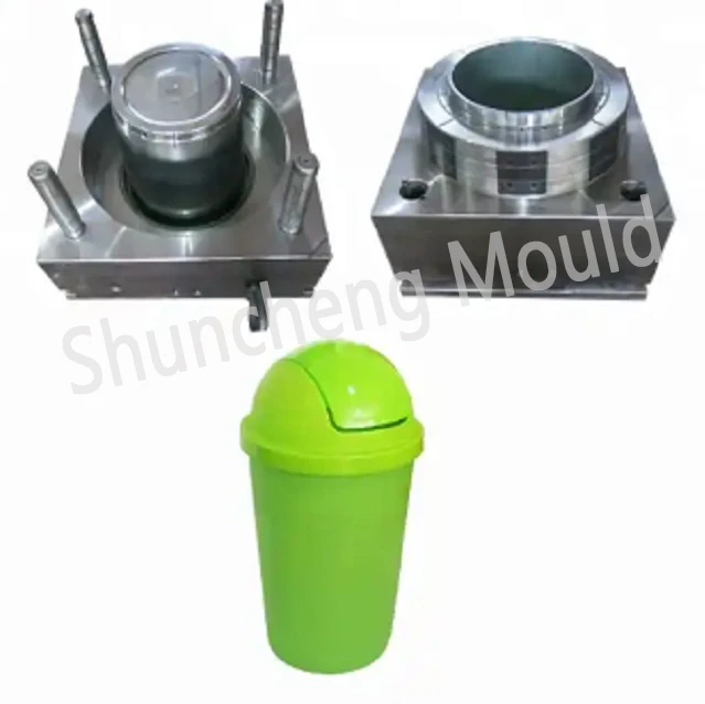 Plastic Dustbin Injection Mould 11
