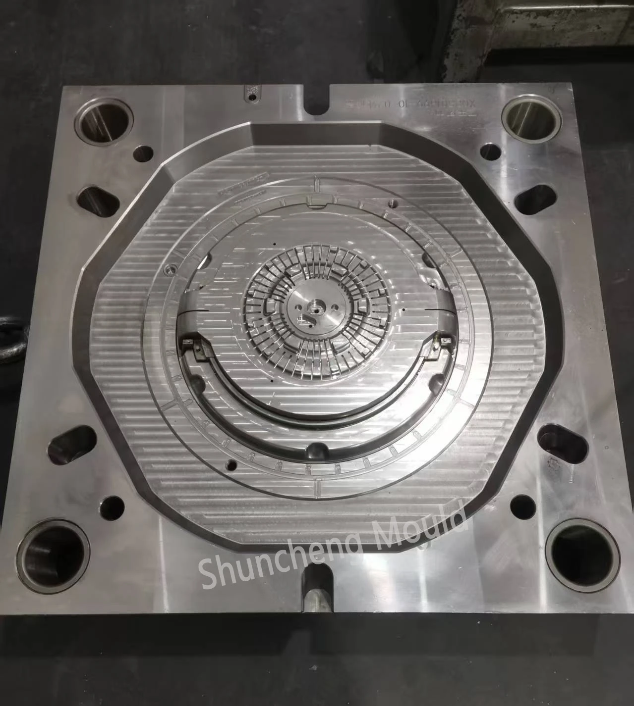 Washing machine inner drum bottom mold 2