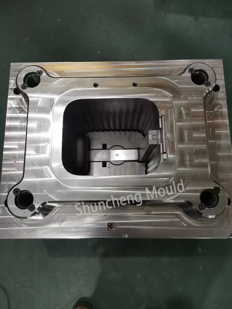 Plastic trash can main body mould 2 Plastic trash can main body mould 2
