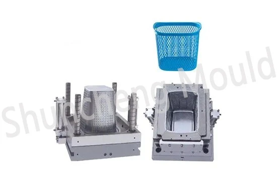 Rattan Laundry Basket Injection Mould