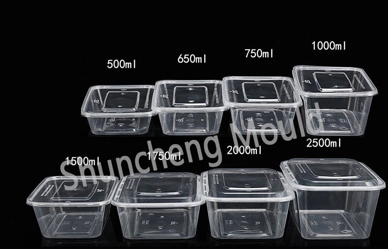 Thin Wall Food Container Injection Plastic Mold Thin Wall Food Container Injection Plastic Mold
